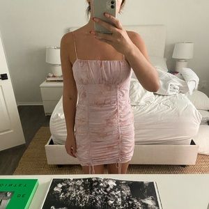 Tie Dye Pink Dress